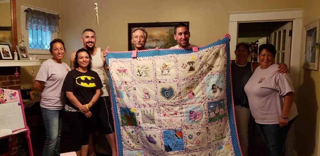 On June 20, 2019 five members of Sailor Kate Ministry ( a family run organization from the state of Georgia) took a flight up to New York to present The Gabriella Boyd Memorial Foundation with a home made